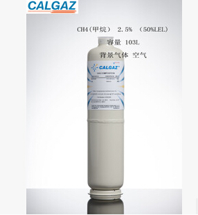 甲烷标准气体 6D 103L 2.5% CH4