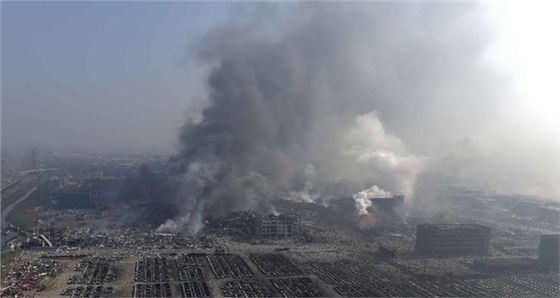 天津爆炸现场 天津爆炸现场