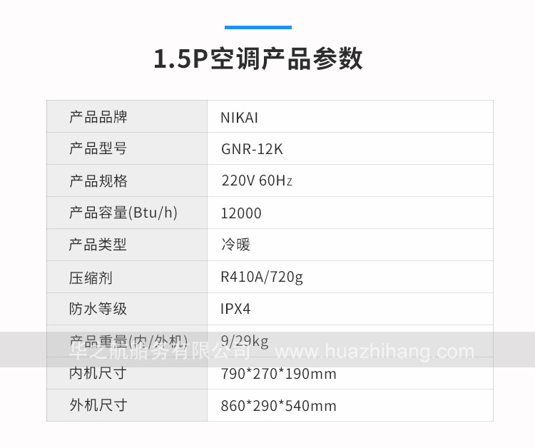 220V 1.5P