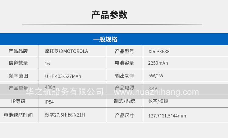 摩托罗拉船用对讲机