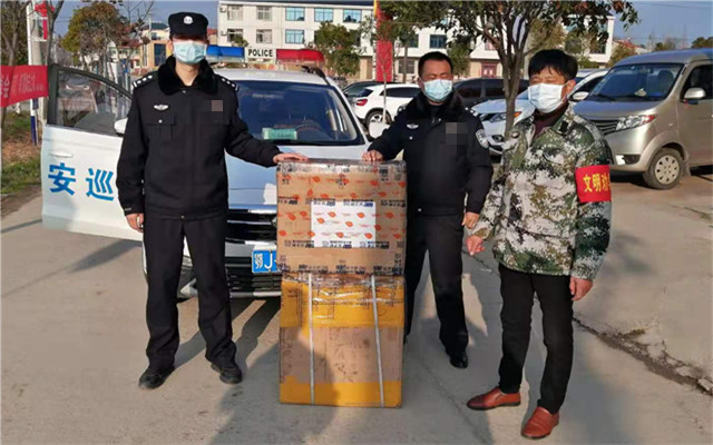 华之航向黄冈大别山捐赠对讲机已送达