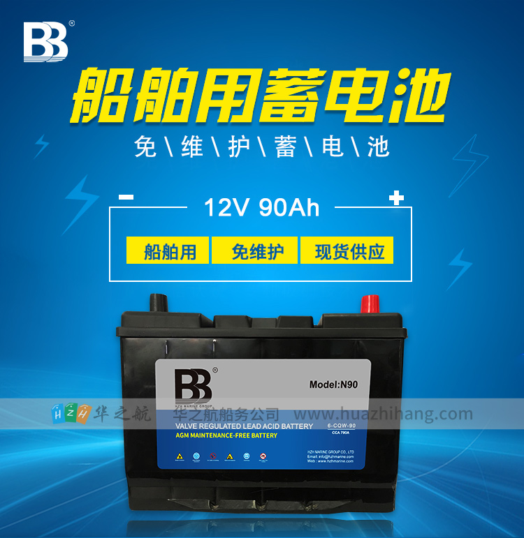 12V 90AH