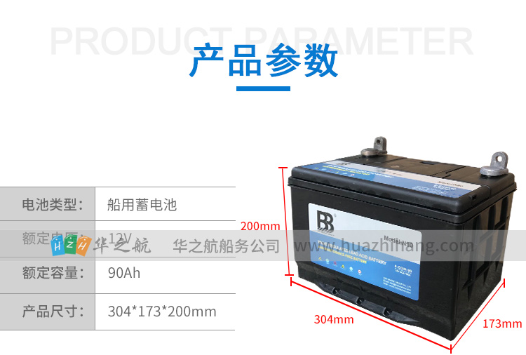 12V 90AH
