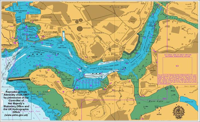 英版海图 BAC 6960~6970