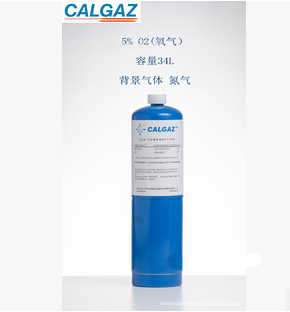 氧气标准气体851565R 7HP 34L 5%O2